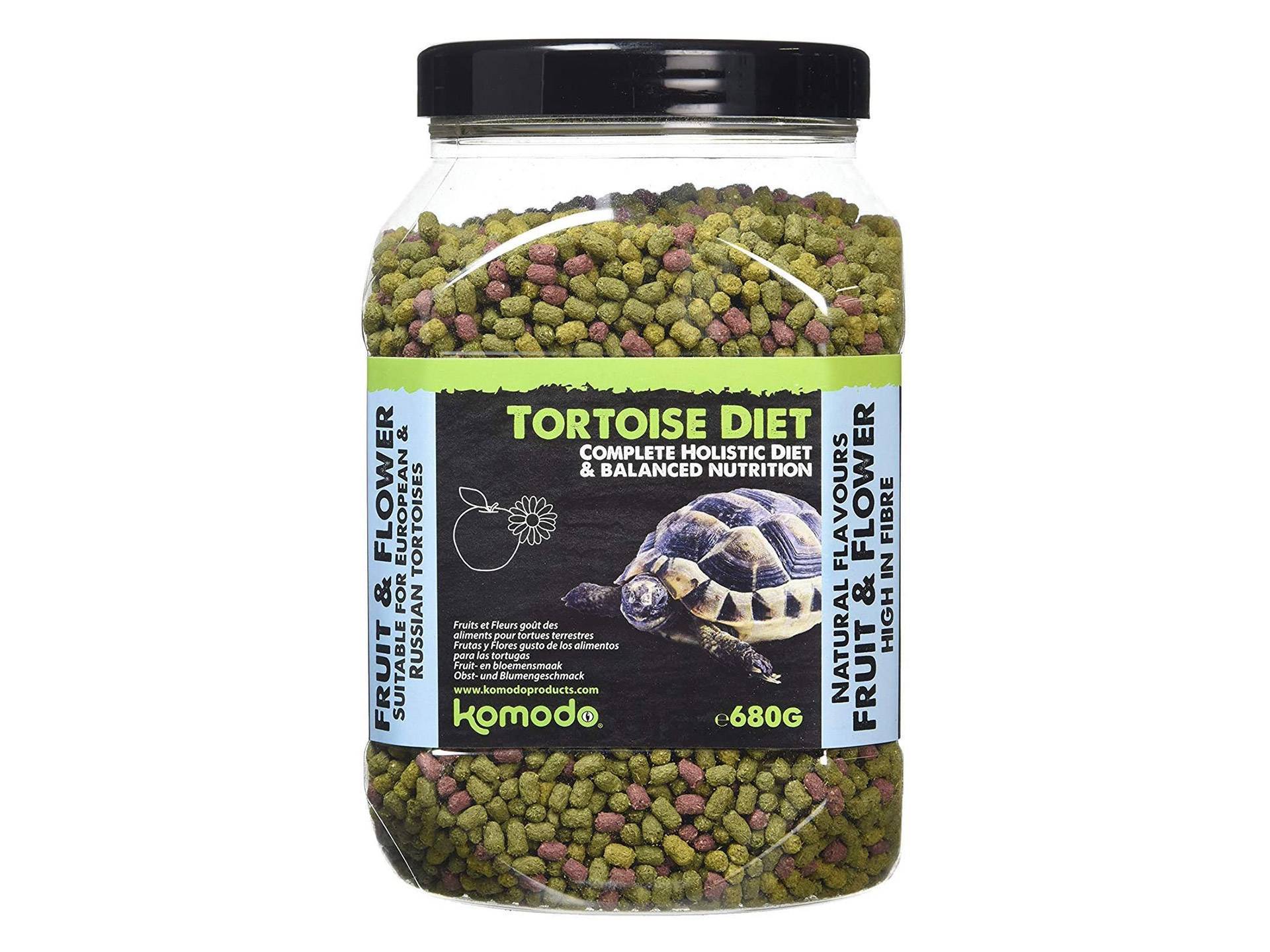 Alimentation pour tortue terrestre saveur fruits et fleurs Komodo Tortoise Diet sixième