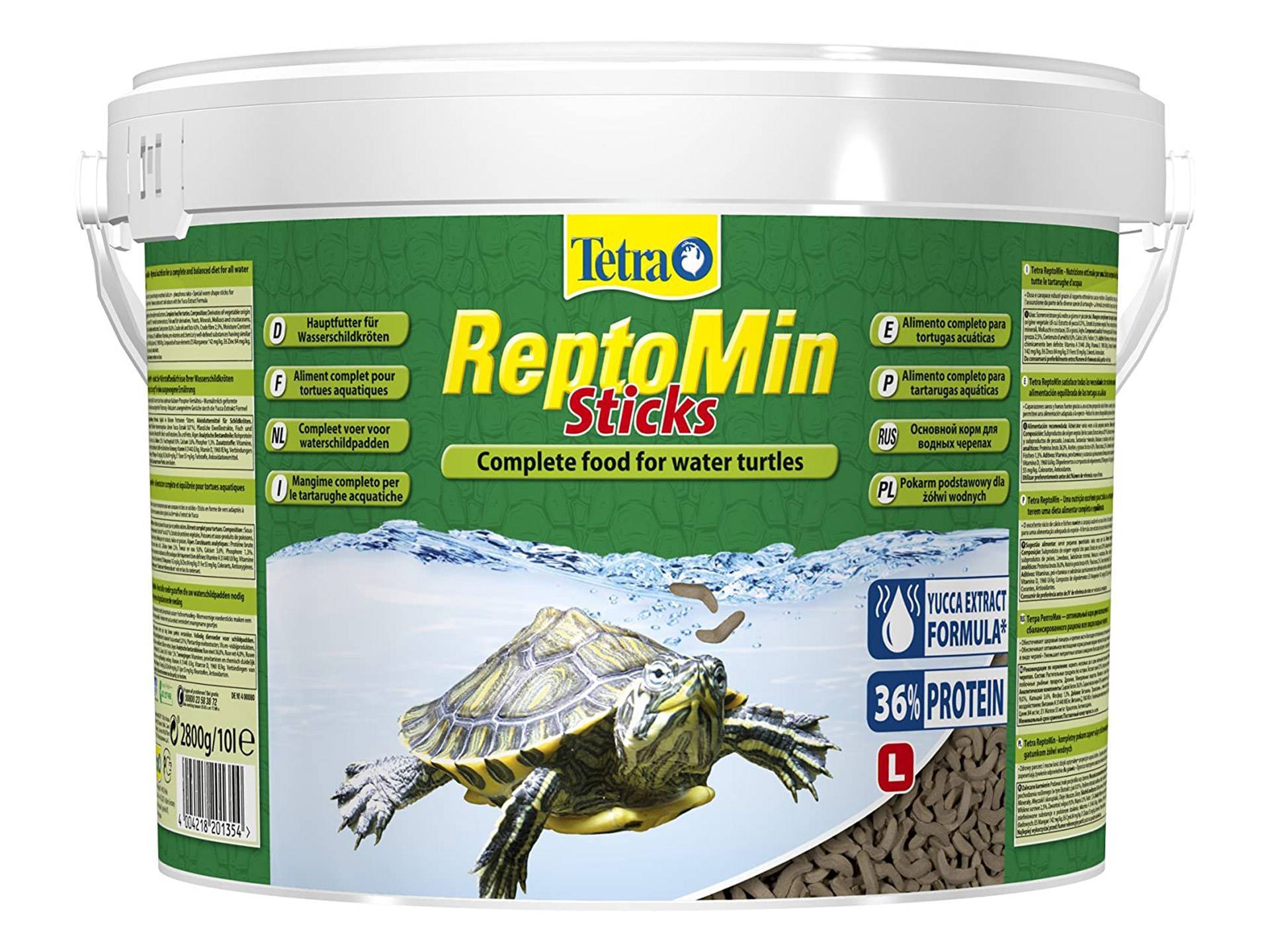 Nourriture en bâtonnets pour tortues aquatiques Tetra Reptomin première