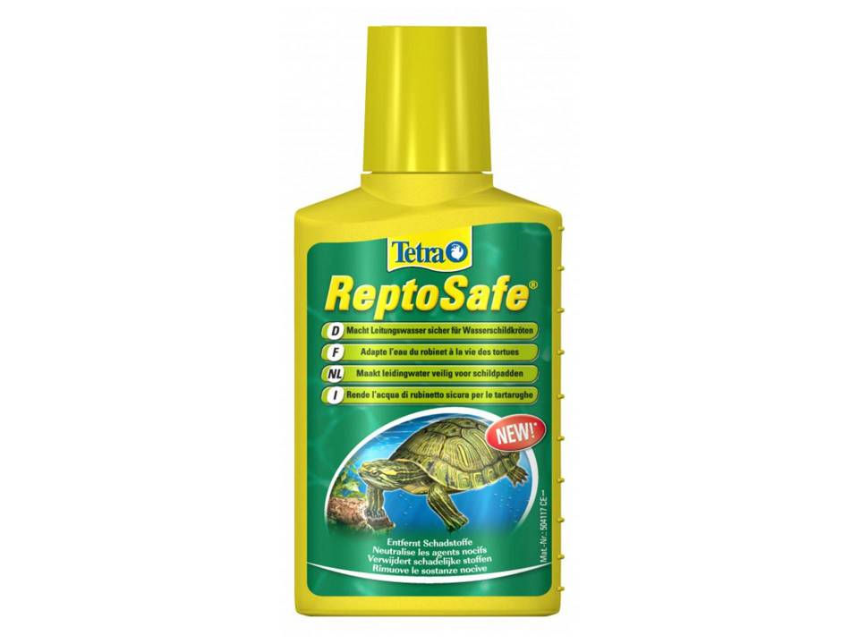 Conditionneur d'eau aquarium pour tortue 250 ml Tetra ReptoSafe