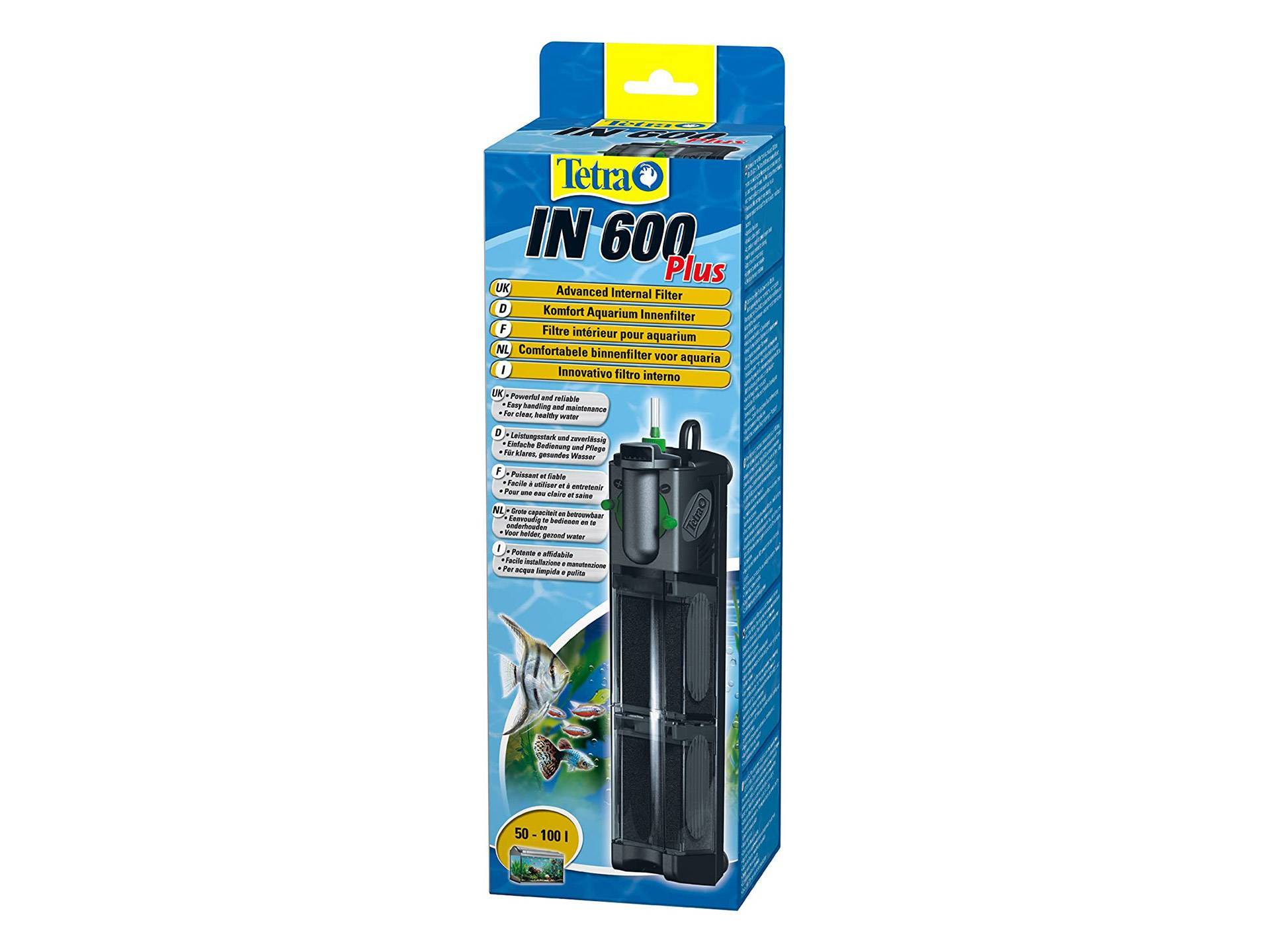 Pompe pour aquarium à tortue d'eau 600 l/h Tetra 600 Plus septième