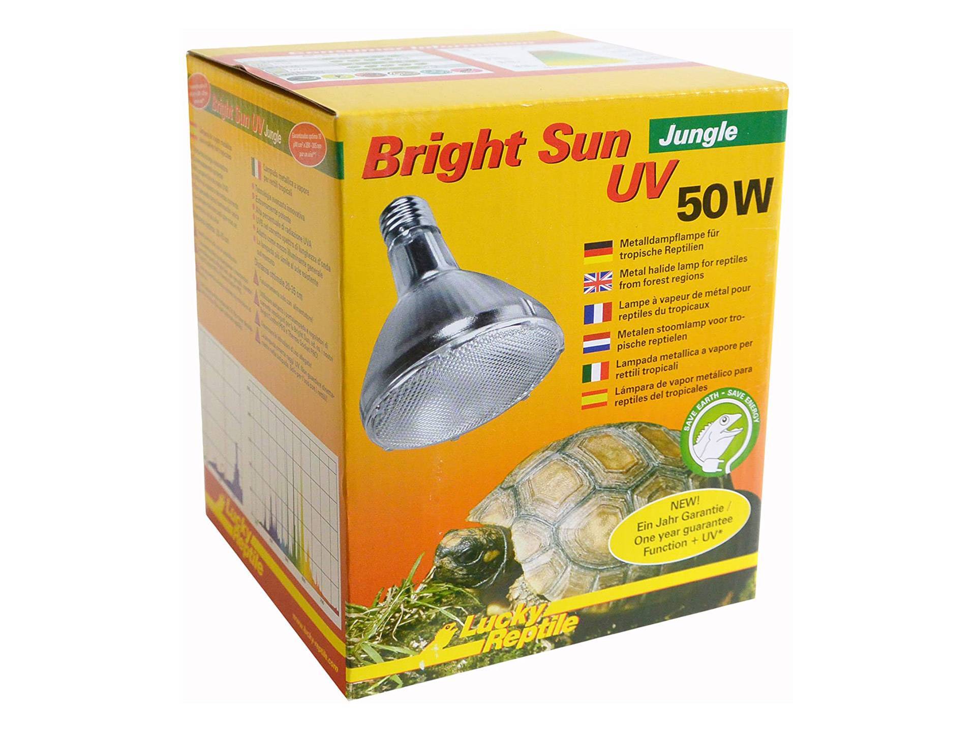 Kit complet de lampe UV à vapeur 50 watts Lucky Reptile Bright Sun deuxième