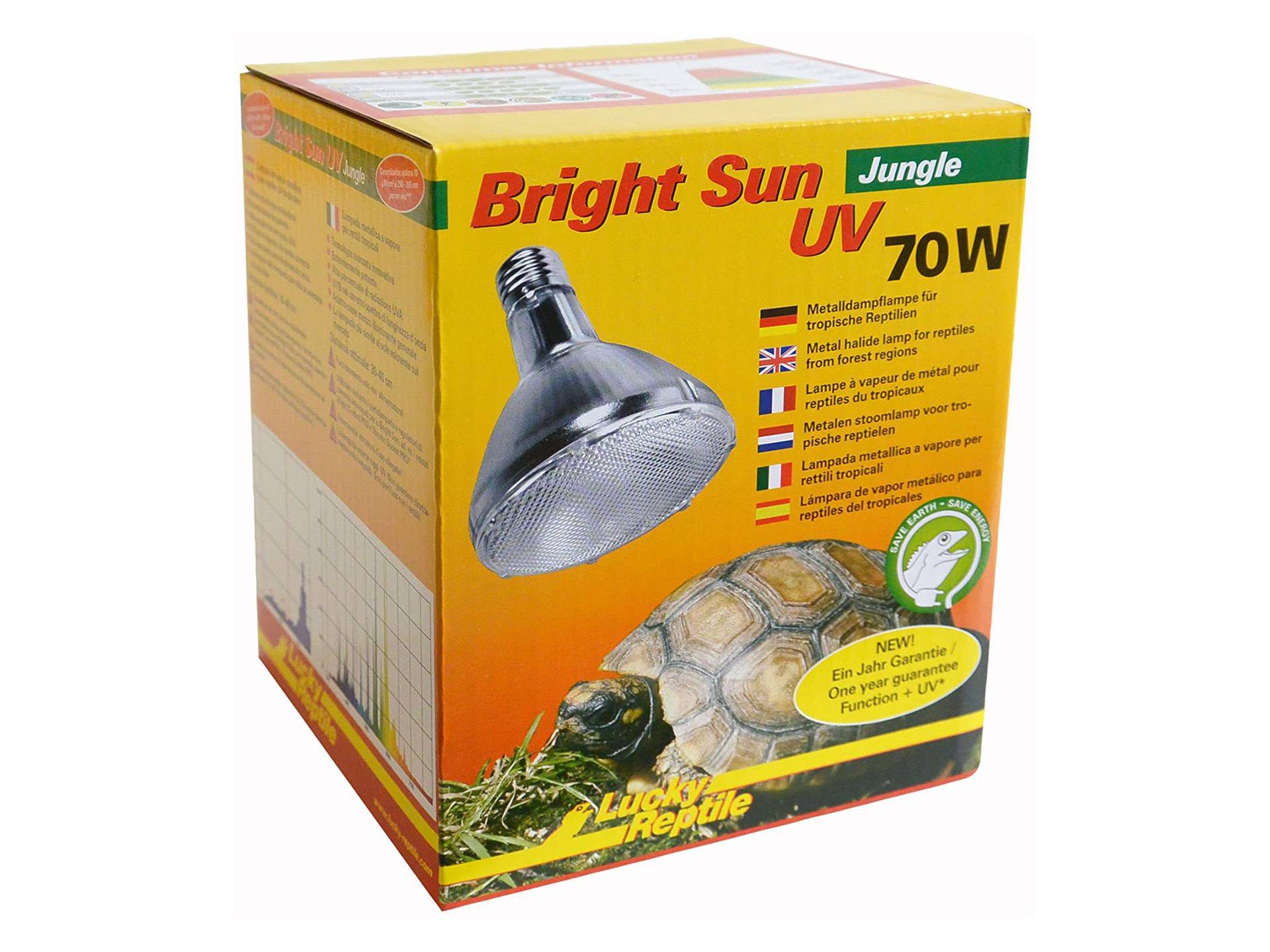 Kit complet de lampe UV à vapeur 70 watts Lucky Reptile Bright Sun cinquième