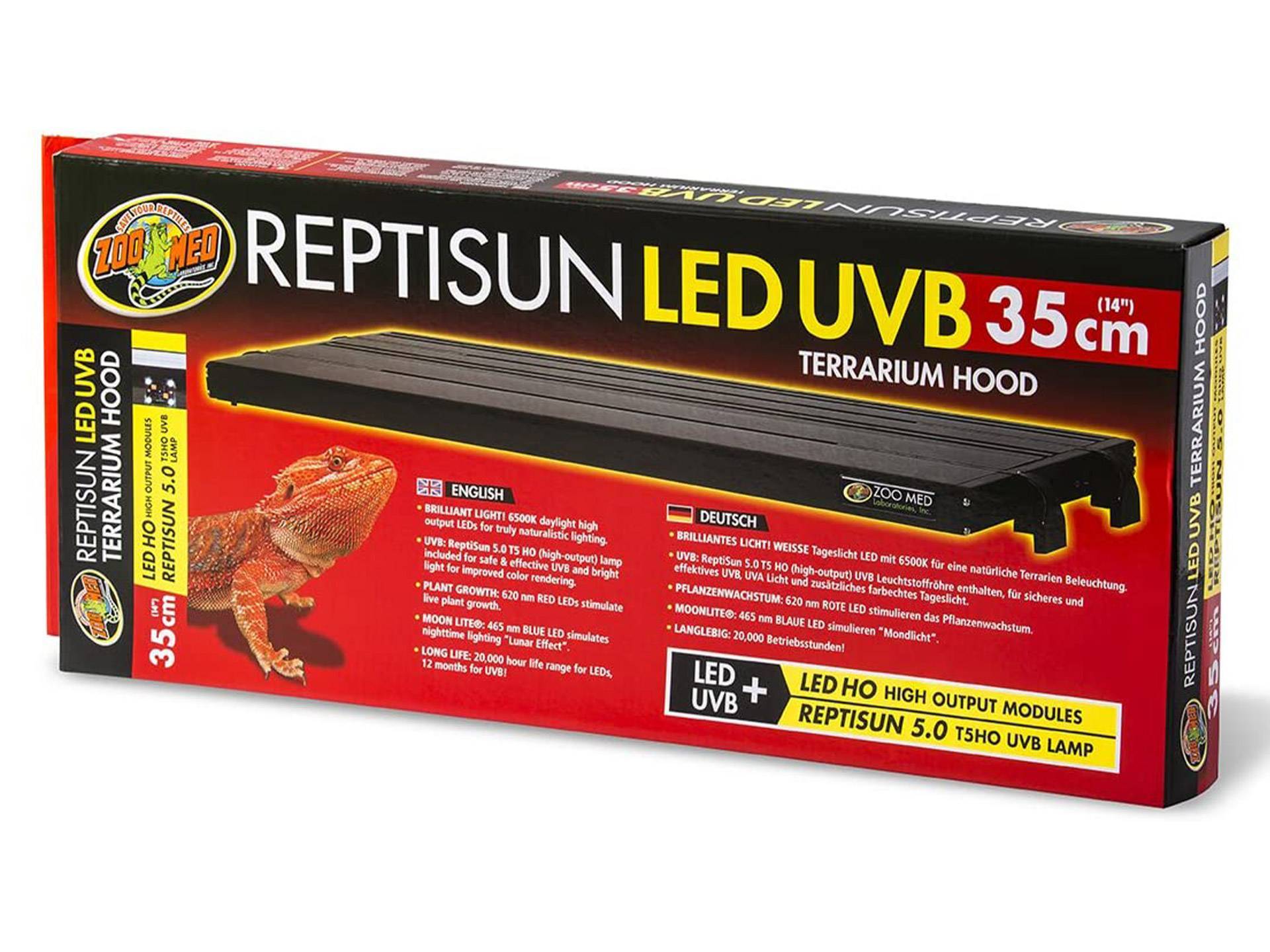 Rampe d'éclairage LED pour terrarium 35 cm Zoo Med Reptisun cinquième