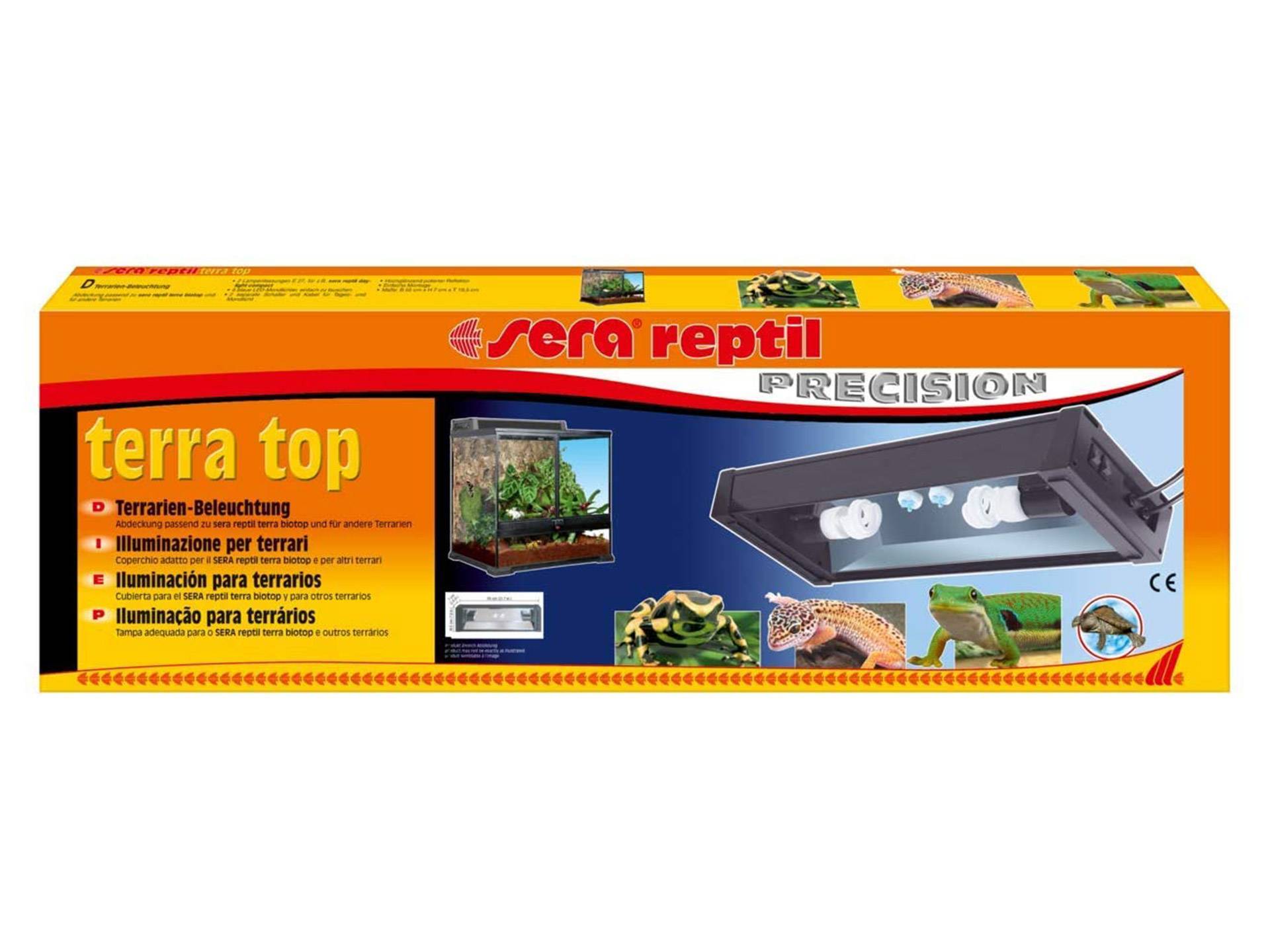 Galerie d'éclairage pour terrarium 60 cm Sera Reptil Terra cinquième