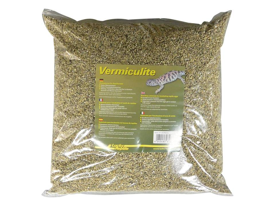 Vermiculite incubation tortue hermann 5 litres Lucky Reptile
