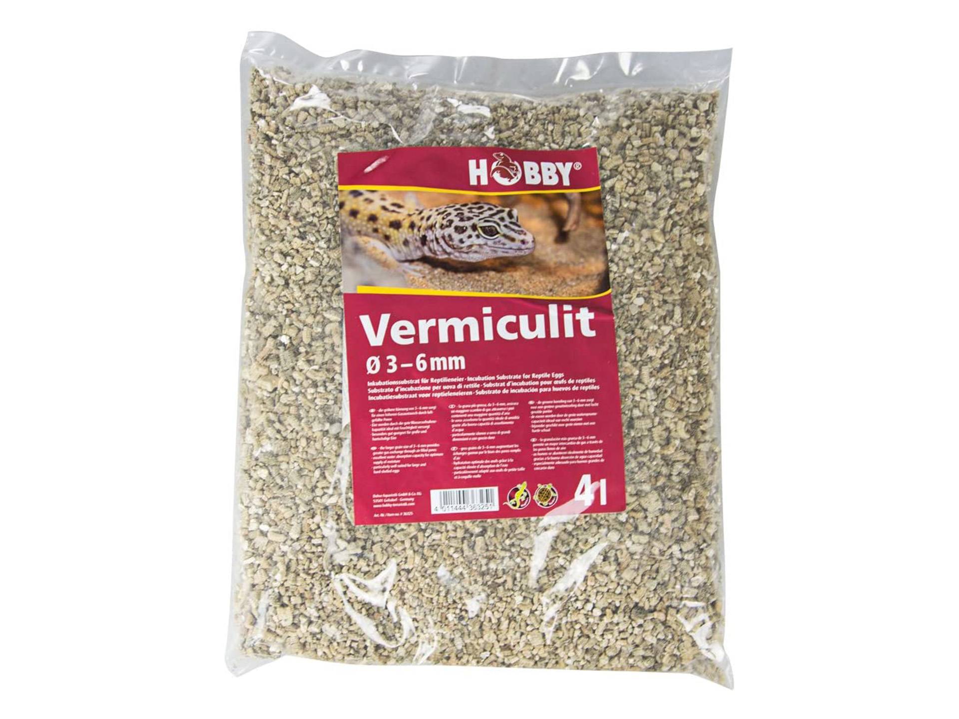Substrat d'incubation oeuf tortue terrestre 4 litres Hobby quatrième