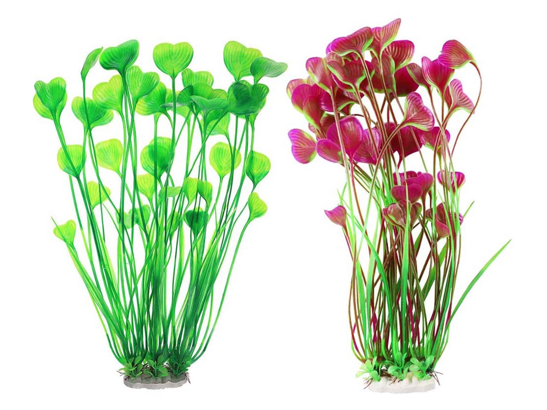 Lot de 2 plantes synthétiques d'aquarium Yuip première