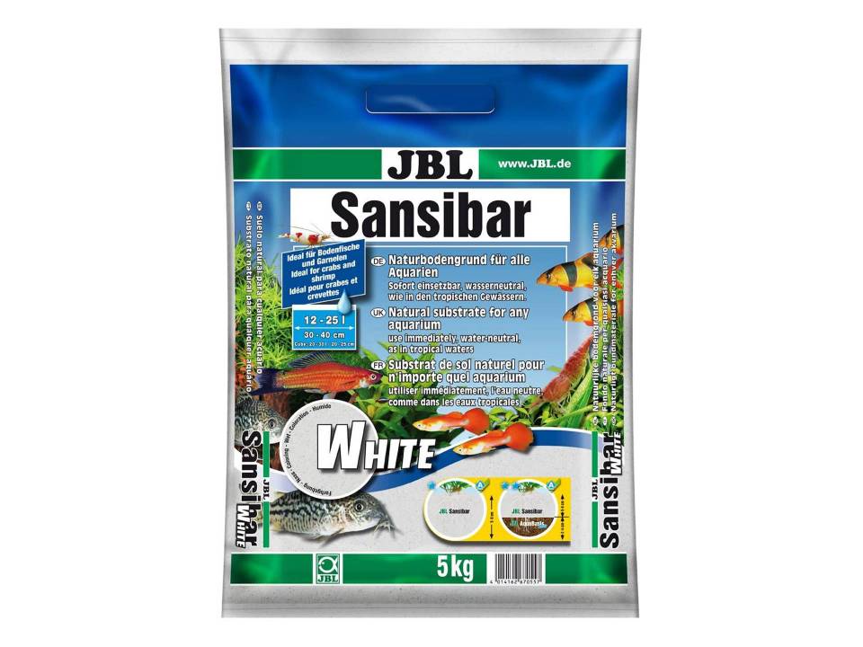 Sable blanc extra-fin pour aquarium JBL Sansibar