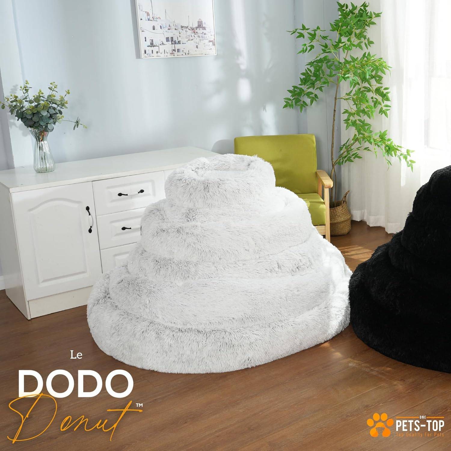 Dodo Donut  Le lit apaisant préféré des chiens et chats  Confort & Sérénité première